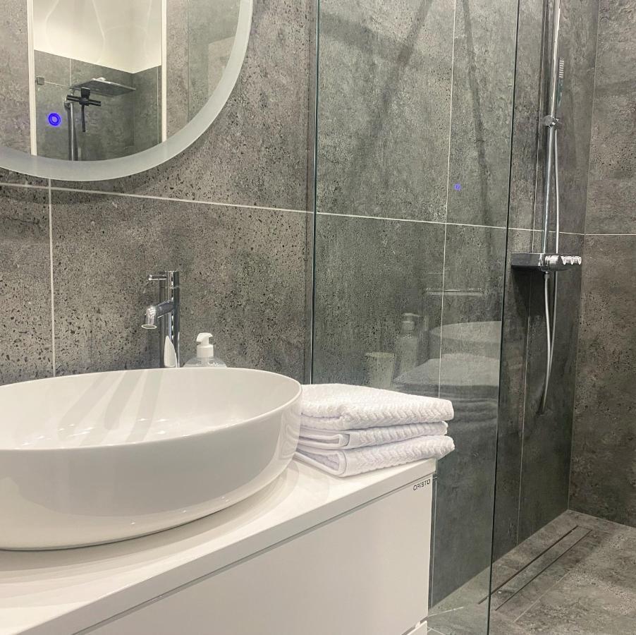 Hanza Tower Apartament Premium Plus Szczecin Bagian luar foto